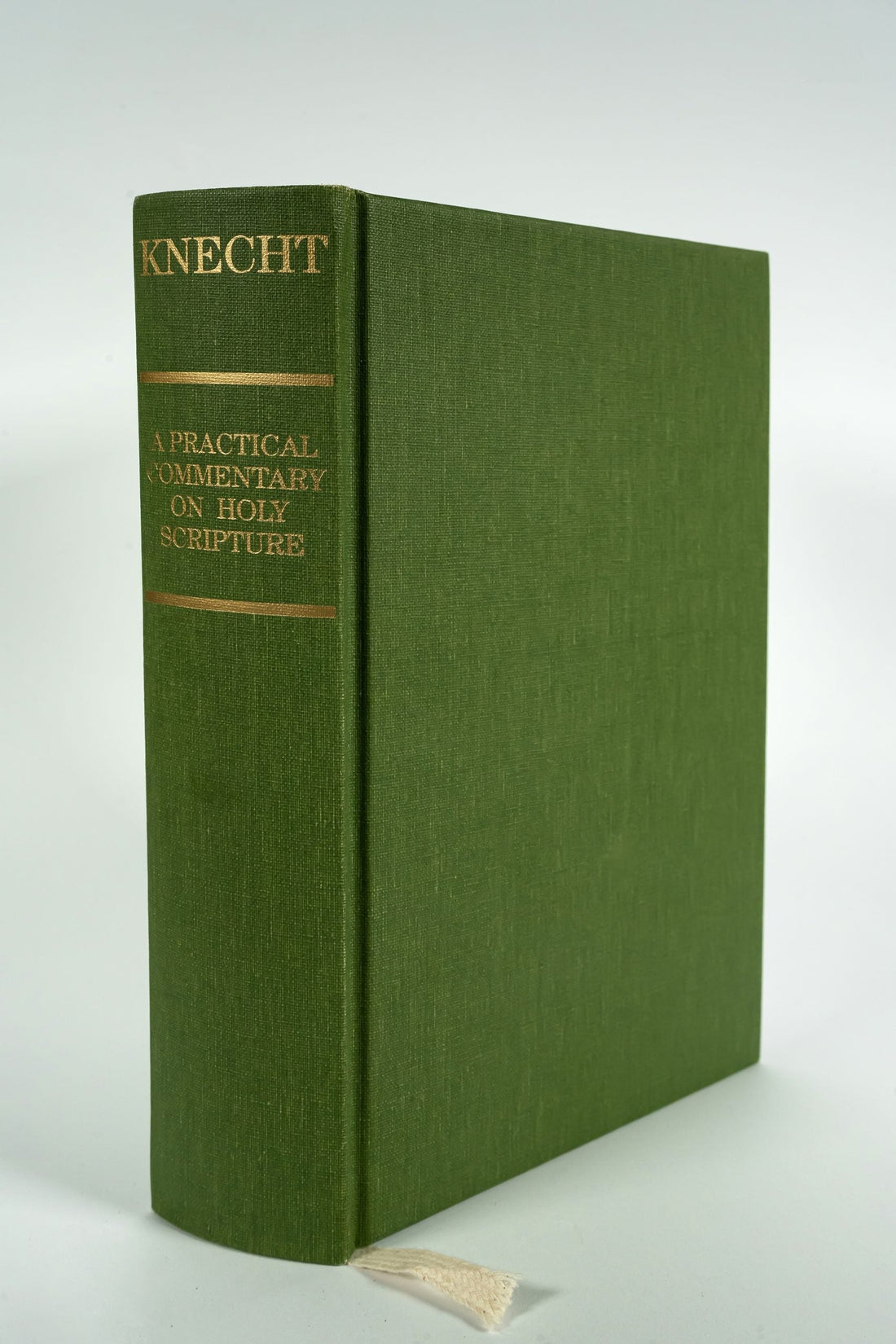 A Practical Commentary on Holy Scripture by Bishop Knecht, Saint Austin Press edition in green cloth